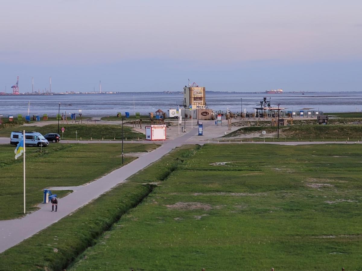 Ferienhaus Moewennest 18, Butjadingen, Tossens, Sauna, Strandkorb, Nordsee, 97Qm, 3 Schlafzimmer Exteriör bild