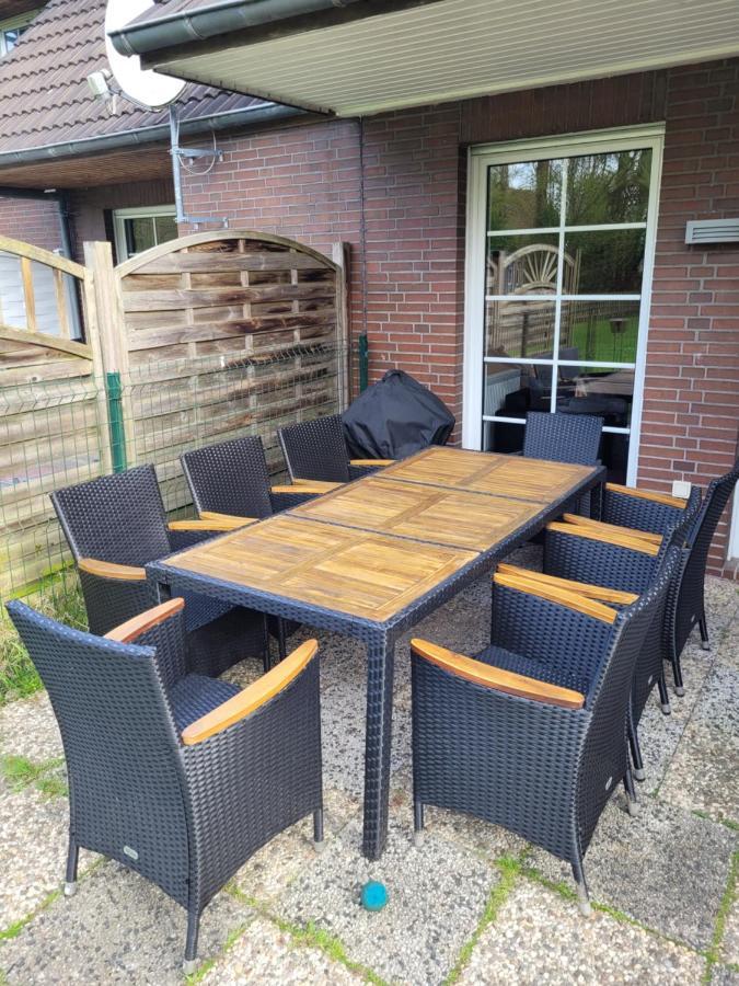 Ferienhaus Moewennest 18, Butjadingen, Tossens, Sauna, Strandkorb, Nordsee, 97Qm, 3 Schlafzimmer Exteriör bild
