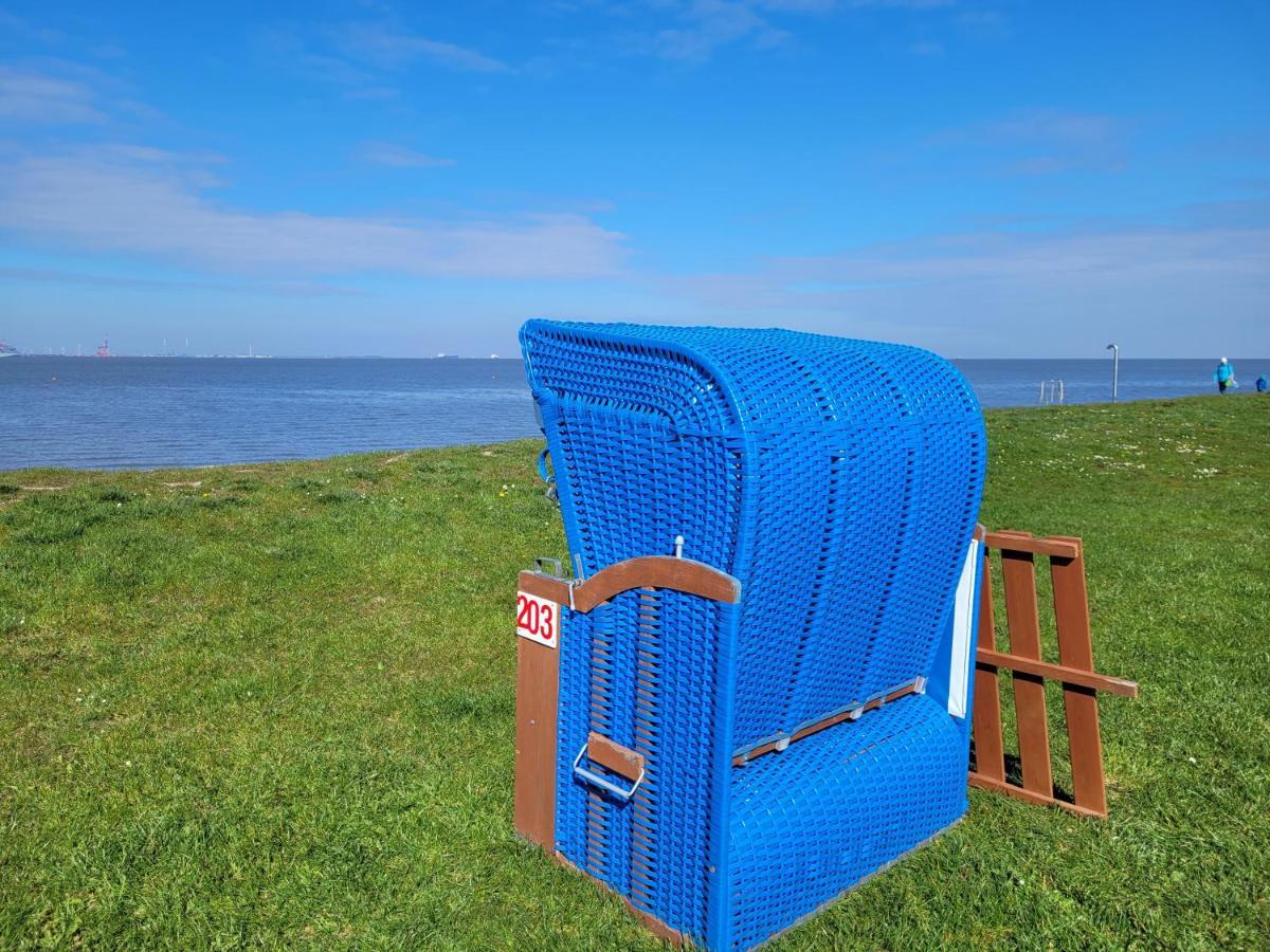 Ferienhaus Moewennest 18, Butjadingen, Tossens, Sauna, Strandkorb, Nordsee, 97Qm, 3 Schlafzimmer Exteriör bild