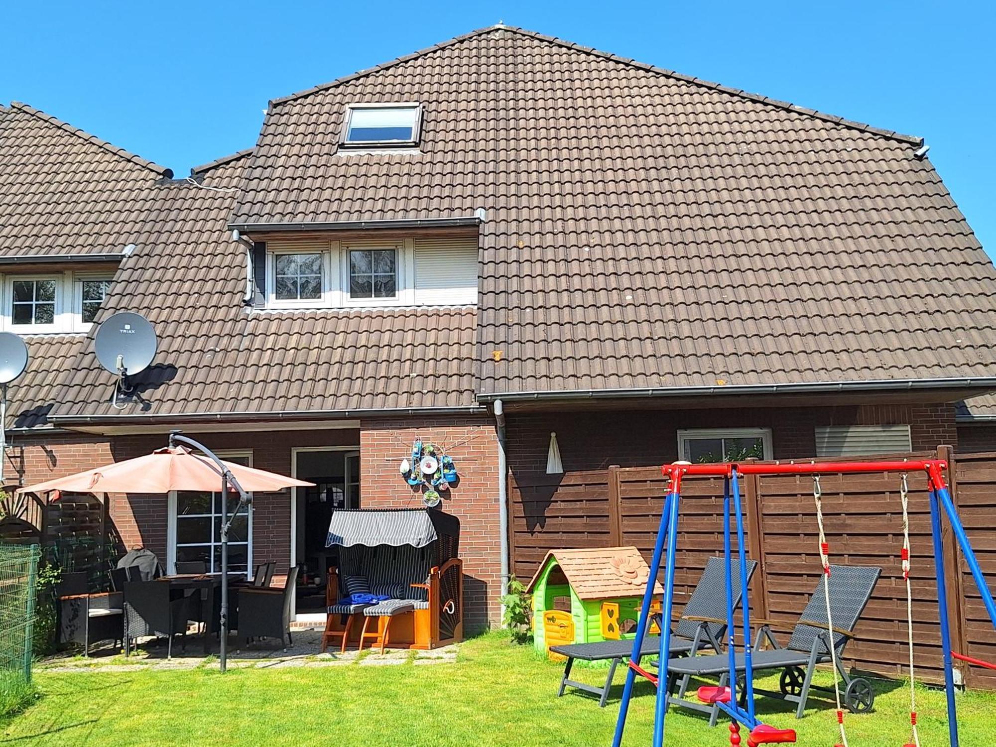 Ferienhaus Moewennest 18, Butjadingen, Tossens, Sauna, Strandkorb, Nordsee, 97Qm, 3 Schlafzimmer Exteriör bild