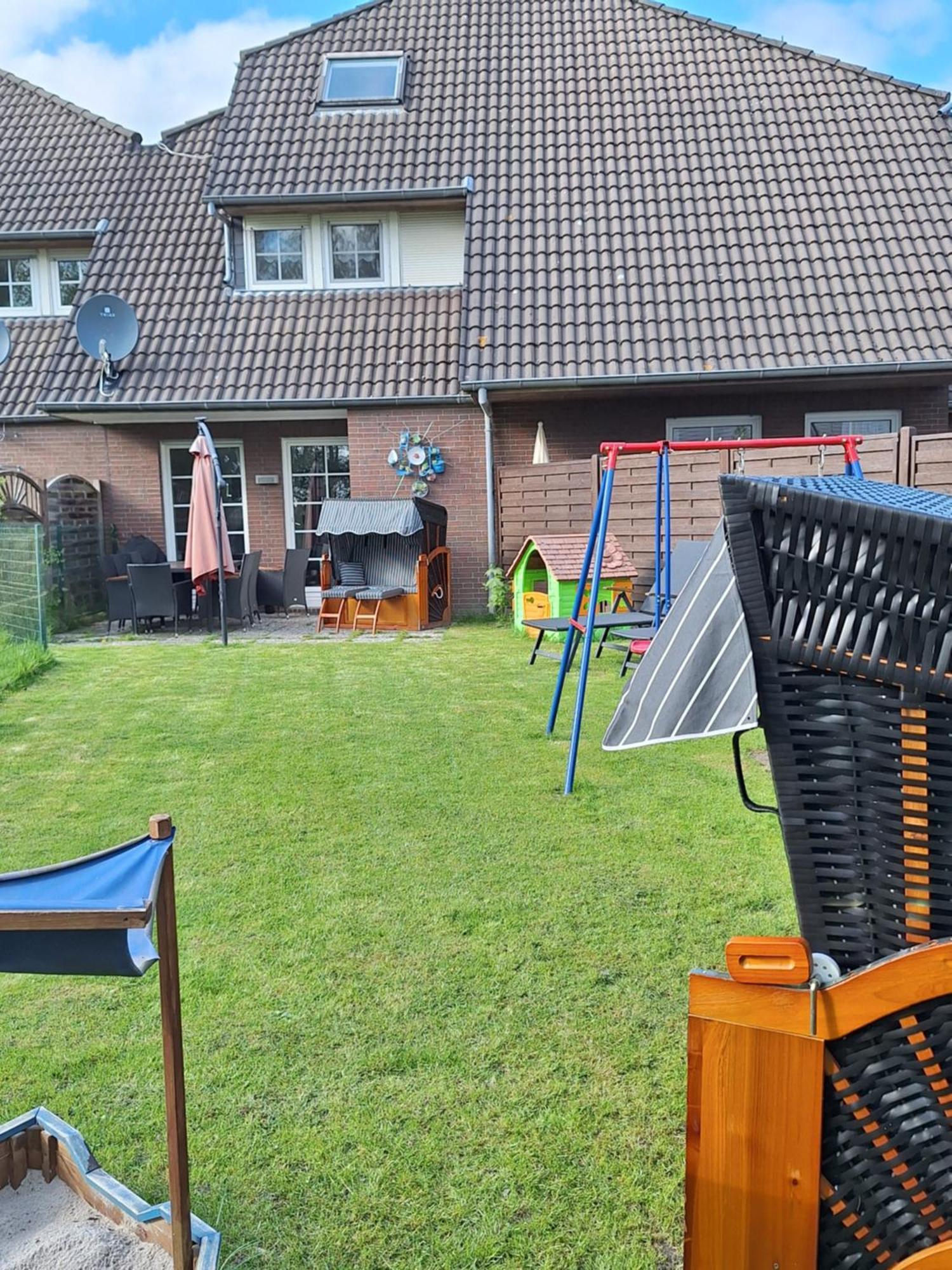 Ferienhaus Moewennest 18, Butjadingen, Tossens, Sauna, Strandkorb, Nordsee, 97Qm, 3 Schlafzimmer Exteriör bild